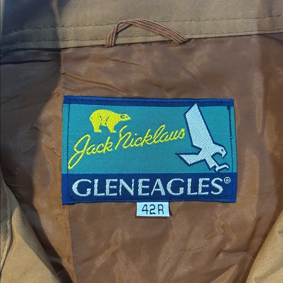 Jack nicklaus gleneagles Raglan Sleeve Golf Sport classic Mens 42R - Picture 3 of 7